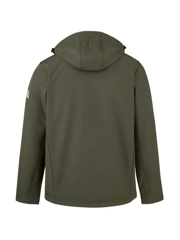 4 Seizoenen Softshell Jas Winddicht Heren Olijfgroen - S-4XL - DAG